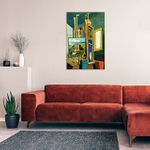 Giorgio de Chirico - Great Metaphysical Interior Ahşap Puzzle Poster 104 Parça (PP-008-C)