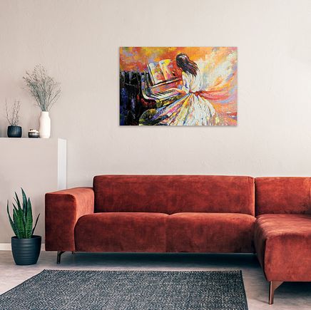 Piyanist Ahşap Puzzle Poster 104 Parça (PP-012-C)