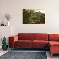 François-Xavier Fabre - Italian Landscape Ahşap Puzzle Poster 104 Parça (PP-014-C)