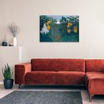 Henri Rousseau - The Repast of the Lion Ahşap Puzzle Poster 104 Parça (PP-015-C)