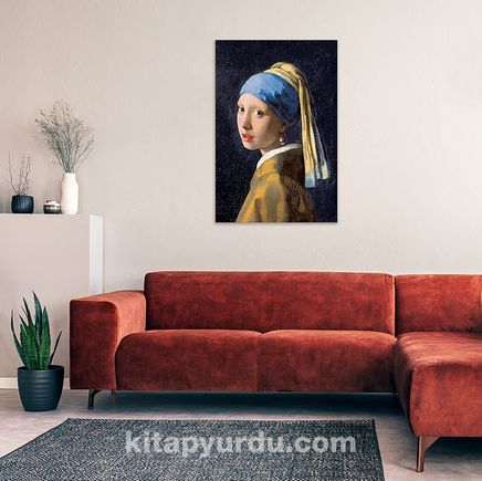 İnci Küpeli Kız / Johannes Vermeer Ahşap Puzzle Poster 104 Parça (PP-021-C)