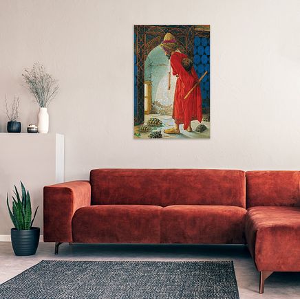 Kaplumbağa Terbiyecisi Ahşap Puzzle 104 Mega Parça (59x88cm) (PP-028-C)