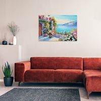 Taraçadan Sahil Ahşap Puzzle Poster 104 Parça (PP-030-C)