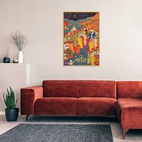 Surname - Minyatür Ahşap Puzzle Poster 104 Parça (PP-032-C)