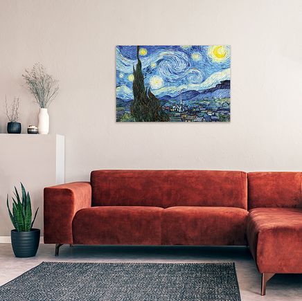 Vincent van Gogh - Starry Night, 1889 Ahşap Puzzle Poster 104 Parça (PP-041-C)