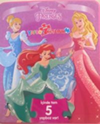 Disney Prenses Mini Yapboz Kitabım