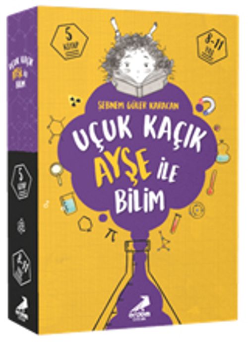 Uçuk Kaçık Ayşe ile Bilim (5 Kitap)