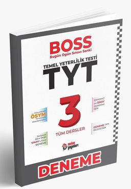 TYT BOSS 3 Genel Deneme Sınavı