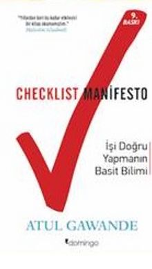 Checklist Manifesto & İşler Nasıl Doğru Yapılır - Atul Gawande