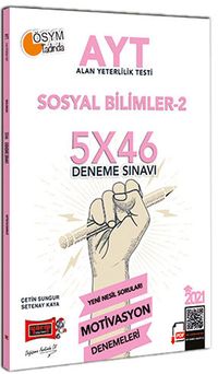 2021 AYT Sosyal Bilimler 2 5x46 Motivasyon Deneme Sınavı