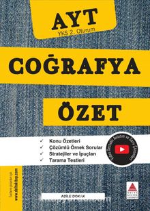 YKS 2. Oturum Coğrafya Özet - Adile Dokak