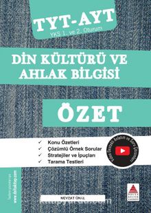 TYT AYT Din Kültürü ve Ahlak Bilgisi Özet-YKS 1. ve 2. Oturum - Nevzat Ünal