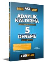 2021 MEB Adaylık Kaldırma (AKS) Sınavlarına Hazırlık Tamamı Çözümlü 5 Deneme