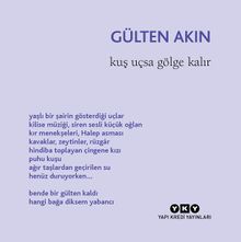 Kuş Uçsa Gölge Kalır