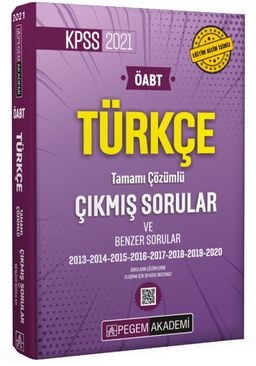 2021 KPSS ÖABT Türkçe Tamamı Çözümlü Çıkmış Sorular ve Benzer Sorular