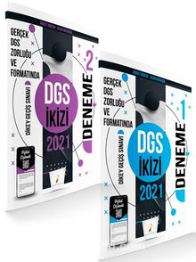 DGS İkizi 2 Özgün Deneme Sınavı Dijital Çözümlü - İhsan Güverçin
