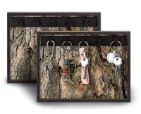 Full Frame Duvar Sanatları - Anahtarlık - Ağaç Kabuğu Yosunlu (FF-DS074)