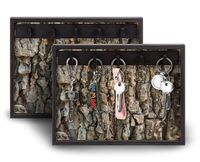 Full Frame Duvar Sanatları - Anahtarlık - Ağaç Kabuğu (FF-DS077)