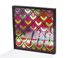 Full Frame Duvar Sanatları - VitrayObje Kare - Renkli, Balık Desenli (FF-DSC055)</span>