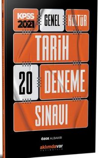 2021 KPSS Tarih 20 Deneme