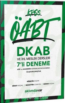 2021 ÖABT Din Kültürü ve Ahlak Bilgisi Öğretmenliği 7 Deneme - Hüseyin Kazan