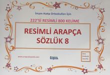 8. Sınıf Resimli Arapça Sözlük