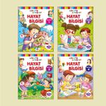 Hayat Bilgisi 1-2-3-4 (Eğlenerek Öğreniyorum) (Set-4 Kitap)