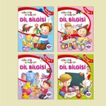 Dil Bilgisi 1-2-3-4 (Eğlenerek Öğreniyorum) (Set-4 Kitap)