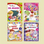 Eğlenerek Öğreniyorum - Seviye 4 (Set  4 Kitap)