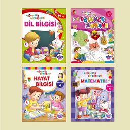 Eğlenerek Öğreniyorum - Seviye 4 (Set  4 Kitap)