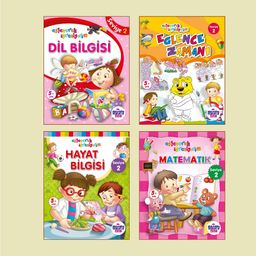 Eğlenerek Öğreniyorum - Seviye 2 (Set 4 Kitap)