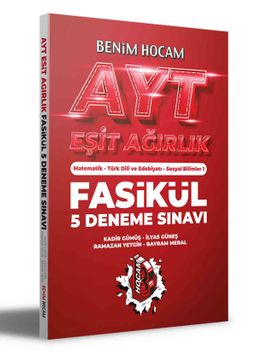 2021 AYT Eşit Ağırlık 5 Fasikül Deneme Sınavı