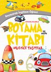 Etkinliklerle Boyama Kitabı & İngilizce Taşıtlar