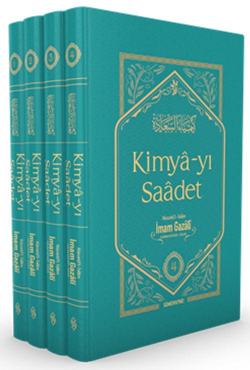 Kimyayı Saadet (4 Cilt Kutulu Turkuaz Renkli)