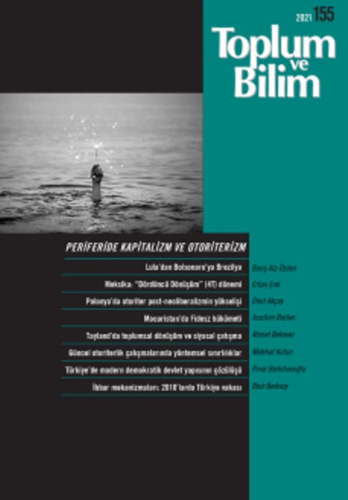 Toplum ve Bilim Sayı:155