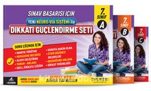 Dikkati Güçlendirme Seti 7. Sınıf Yeni Neuro Via Sistemi İle (3 Kitap Takım) - Doç. Dr. Osman Abalı