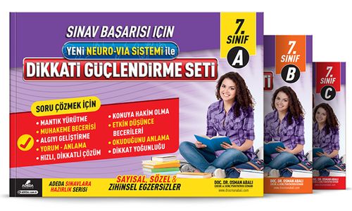 Dikkati Güçlendirme Seti 7. Sınıf Yeni Neuro Via Sistemi İle (3