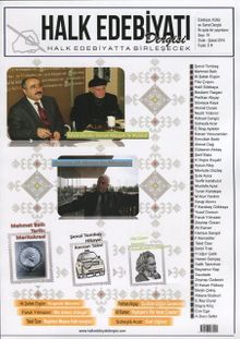 Halk Edebiyatı Dergisi Sayı:10 Ocak-Şubat 2016