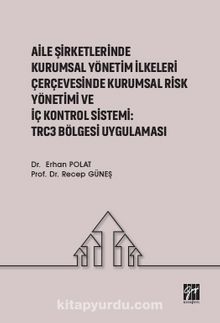 Aile Şirketlerinde Kurumsal Yönetim İlkeleri Çerçevesinde Kurumsal Risk Yönetimi ve İç Kontrol Sistemi: Trc3 Bölgesi Uygulaması - Prof.Dr. Recep Güneş