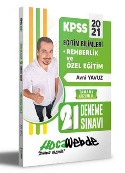 2021 KPSS Eğitim Bilimleri Rehberlik ve Özel Eğitim Tamamı Çözümlü 21 Deneme Sınavı