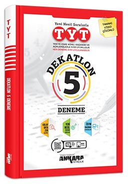 YKS TYT Dekatlon 5 Deneme