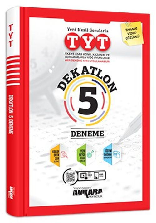 YKS TYT Dekatlon 5 Deneme