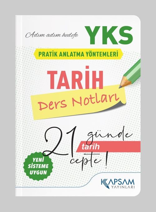 YKS (TYT-AYT) Tarih Ders Notları (Cep Boy)