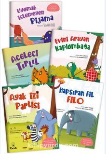 Eğlenceli Hikayelerle Kazanımlar Serisi (5 Kitap) - Nihal Gündüz