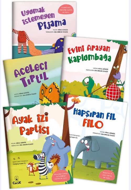 Eğlenceli Hikayelerle Kazanımlar Serisi (5 Kitap)