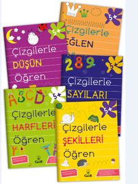 Çizgilerle Öğren Serisi (5 Kitap)
