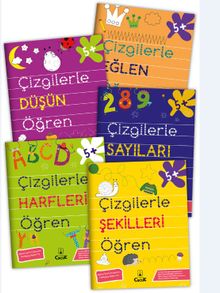 Çizgilerle Öğren Serisi (5 Kitap)