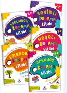 Boyama Kitabı Serisi (5 Kitap)