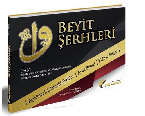 2021 ÖABT Beyit Şerhleri Konu Anlatımlı Soru Bankası 