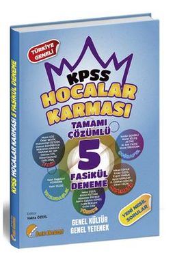 2021 KPSS Genel Yetenek Genel Kültür Hocalar Karması 5 Deneme Çözümlü